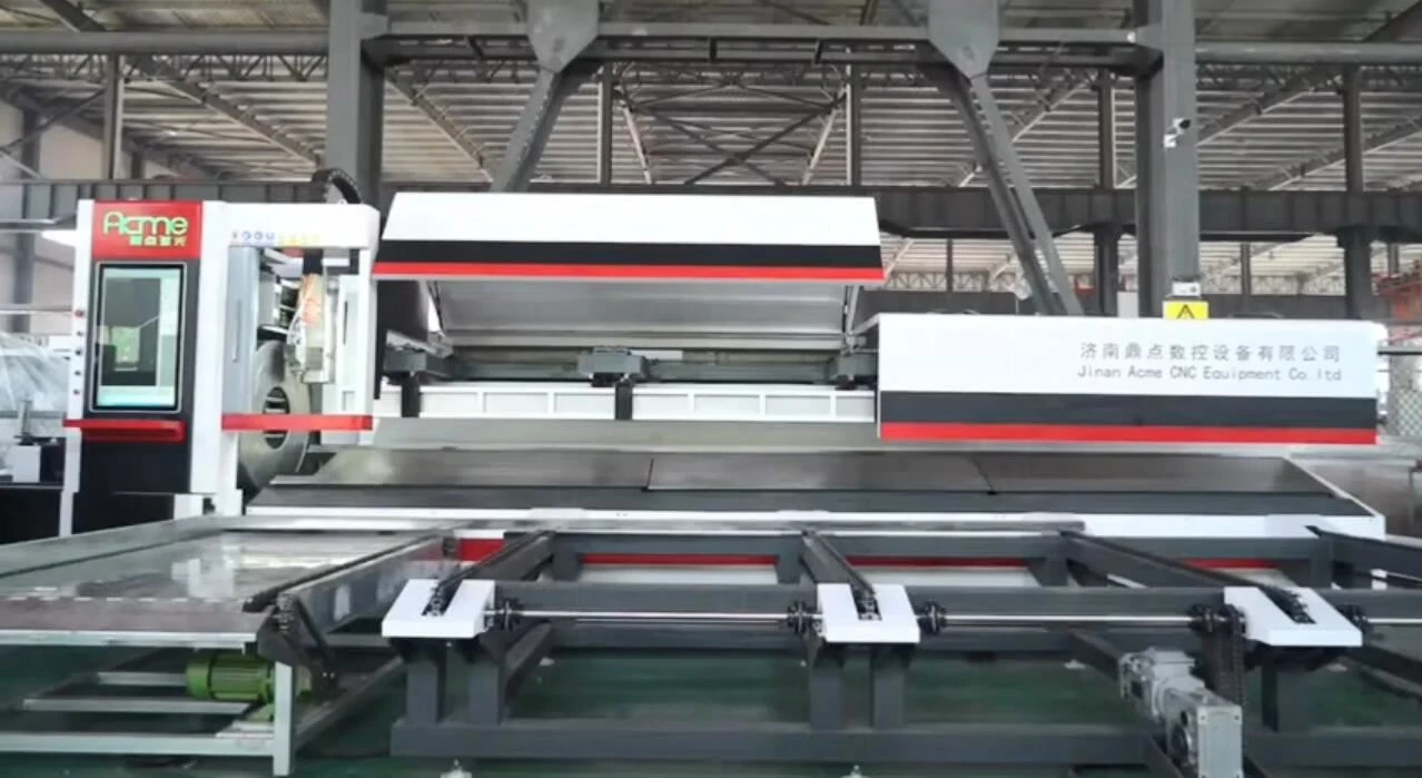 Tube Unloading System ACME Automatic Tube Laser Cutting Machine